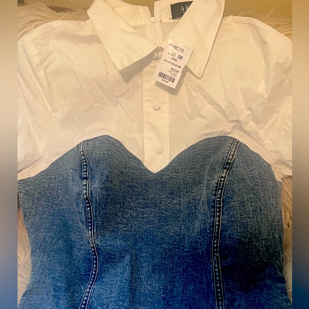 Jean bodysuit.